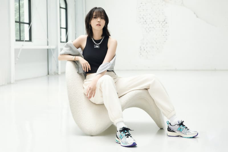 韓國人氣創作歌手 IU 李知恩演繹 New Balance 秋冬 1906R 新作