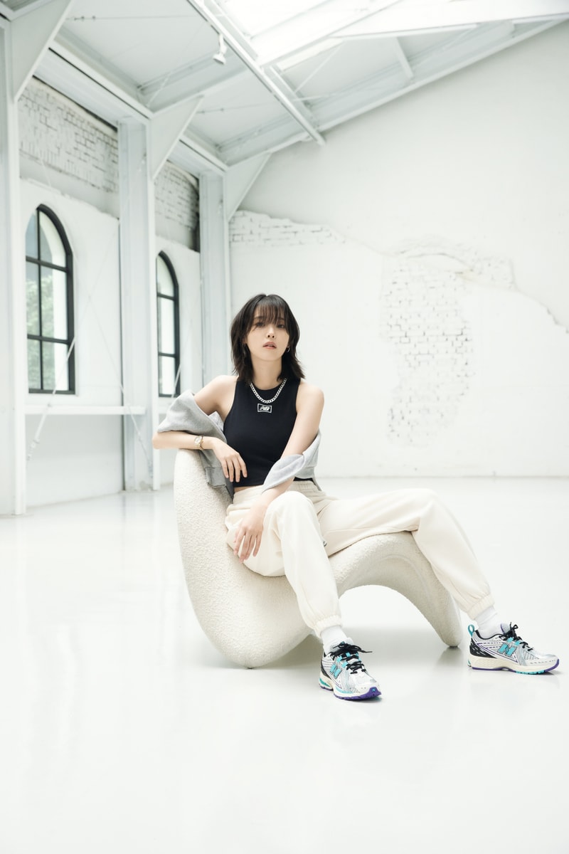 韓國人氣創作歌手 IU 李知恩演繹 New Balance 秋冬 M1906 新作
