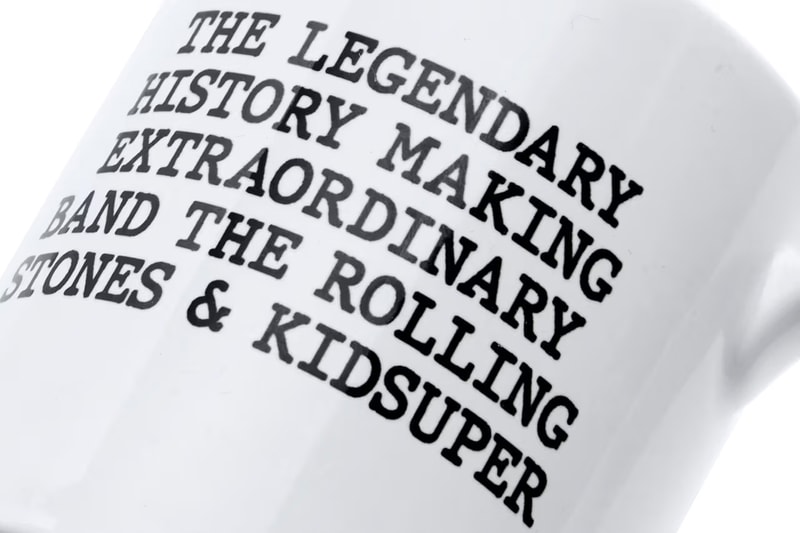KidSuper 攜手 The Rolling Stones 打造全新聯名周邊商品