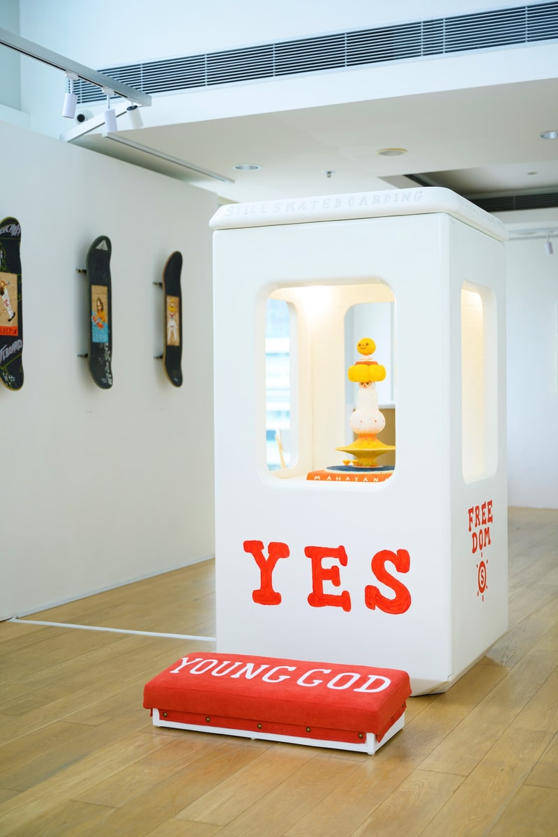 藝術家章柱基 Kila Cheung 最新《畫畫滑滑》藝術展