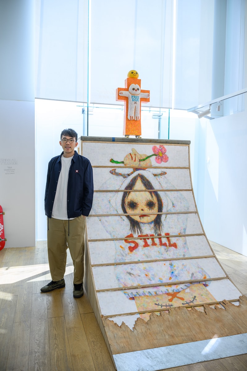 藝術家章柱基 Kila Cheung 最新《畫畫滑滑》藝術展