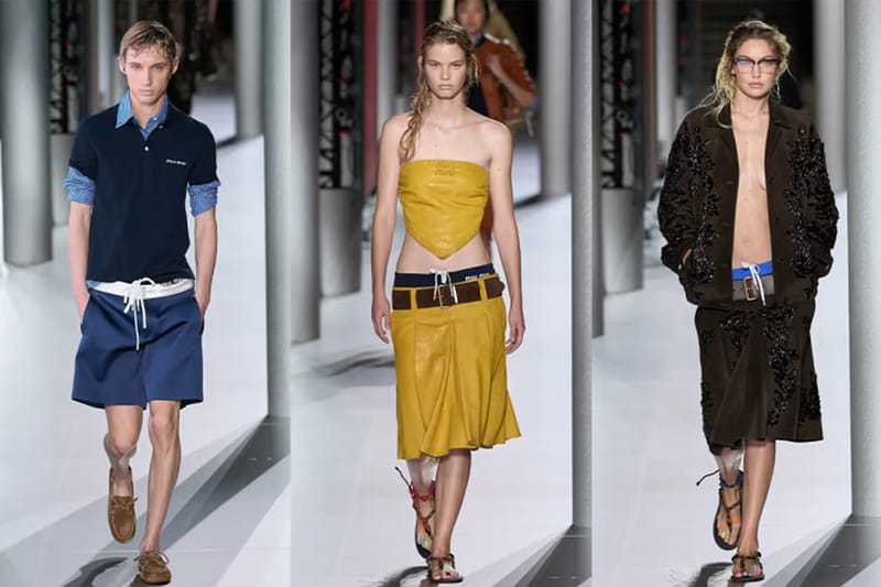 Miuccia Prada 執掌 Miu Miu 2024 春夏時裝大秀正式登場