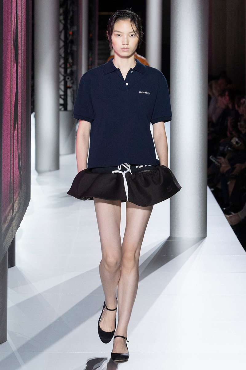 Miuccia Prada 執掌 Miu Miu 2024 春夏時裝大秀正式登場