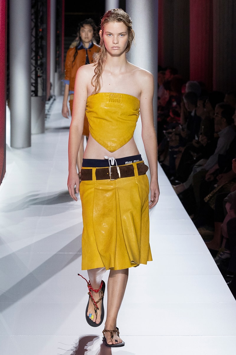 Miuccia Prada 執掌 Miu Miu 2024 春夏時裝大秀正式登場
