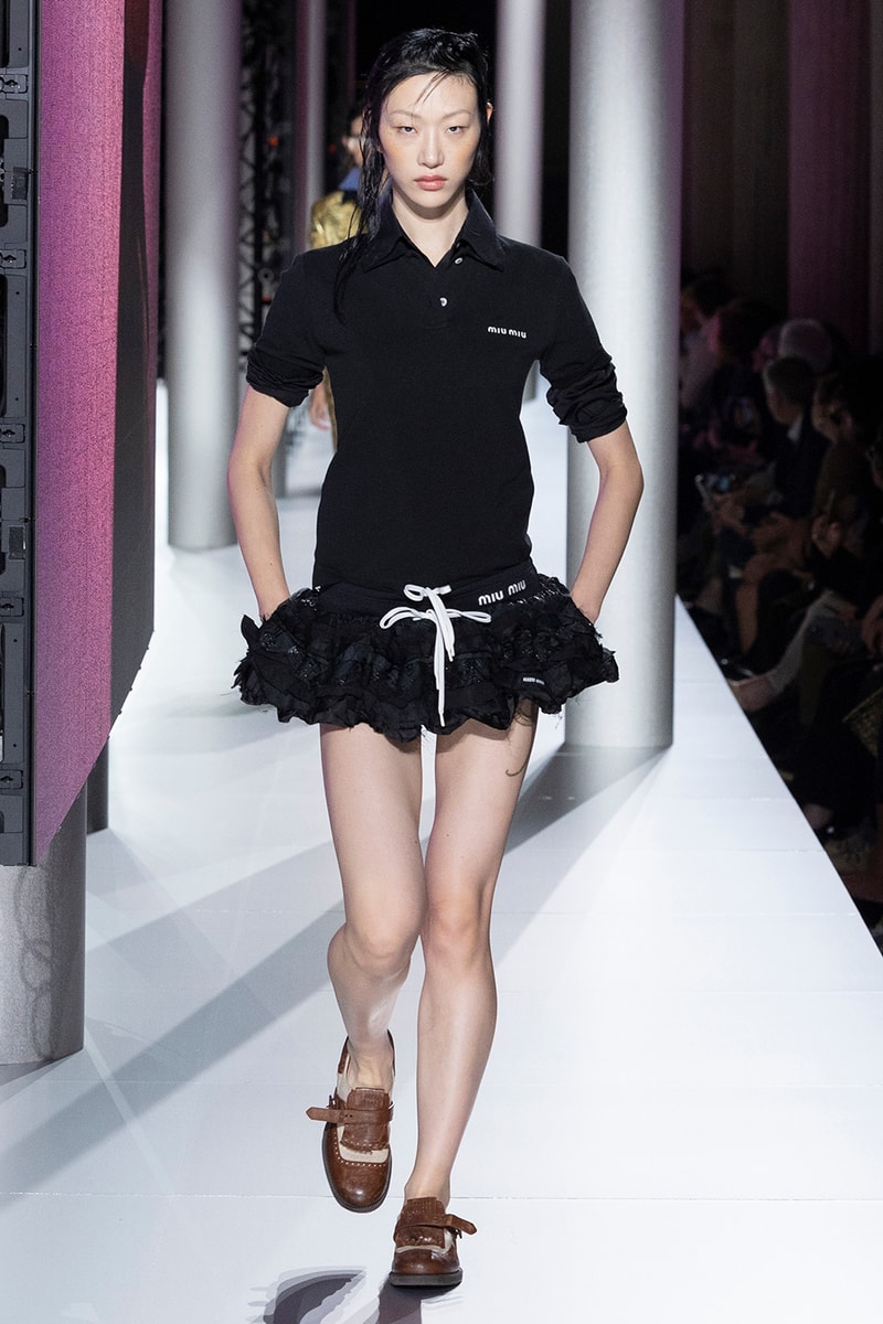Miuccia Prada 執掌 Miu Miu 2024 春夏時裝大秀正式登場