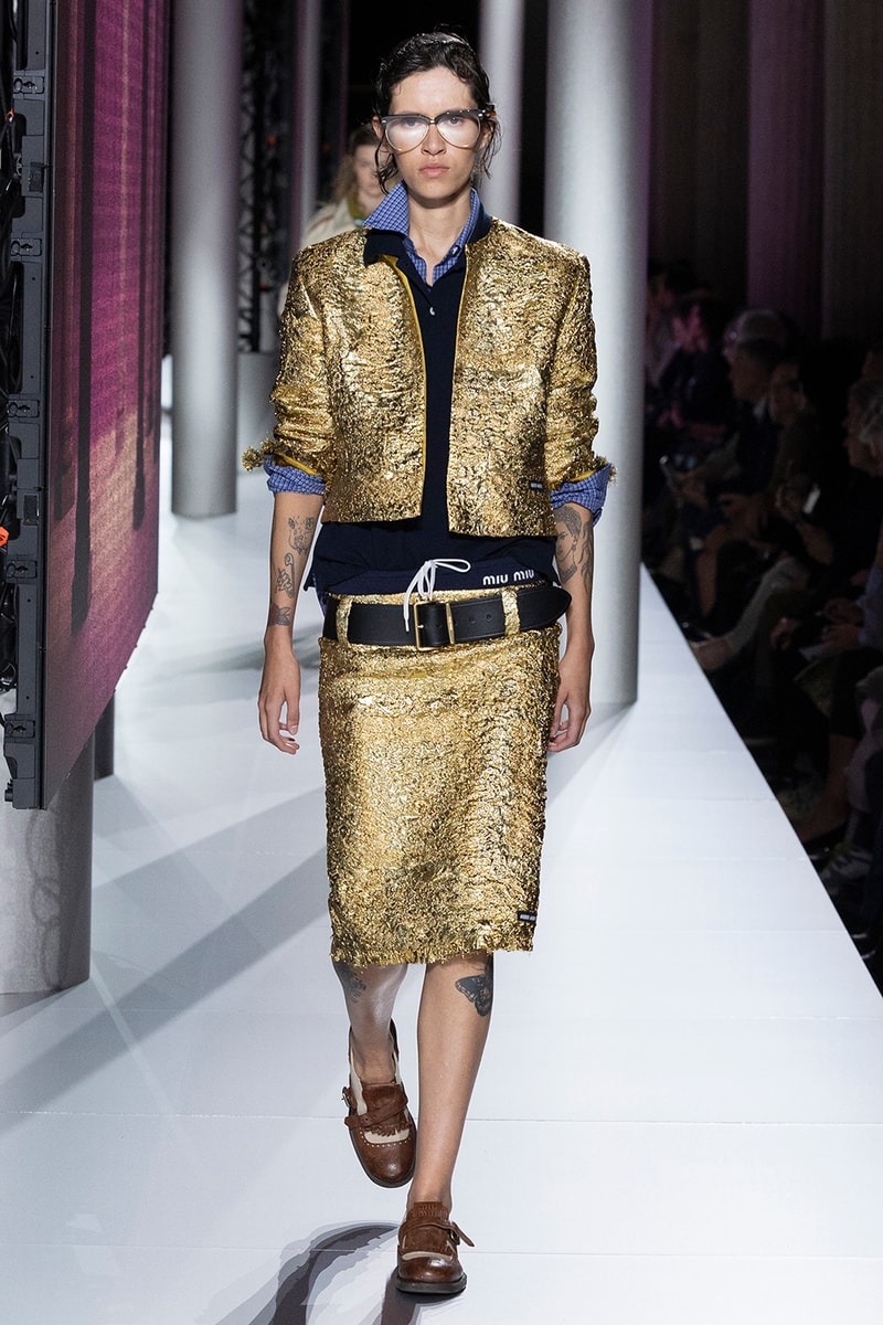 Miuccia Prada 執掌 Miu Miu 2024 春夏時裝大秀正式登場