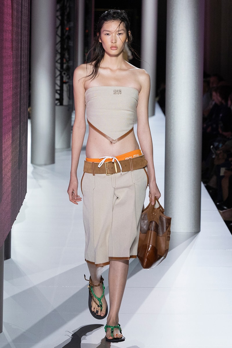 Miuccia Prada 執掌 Miu Miu 2024 春夏時裝大秀正式登場
