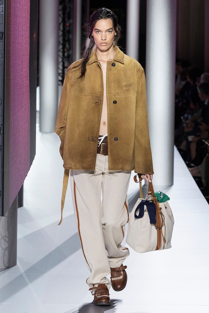 Miuccia Prada 執掌 Miu Miu 2024 春夏時裝大秀正式登場