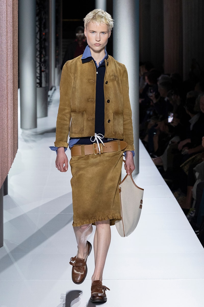 Miuccia Prada 執掌 Miu Miu 2024 春夏時裝大秀正式登場