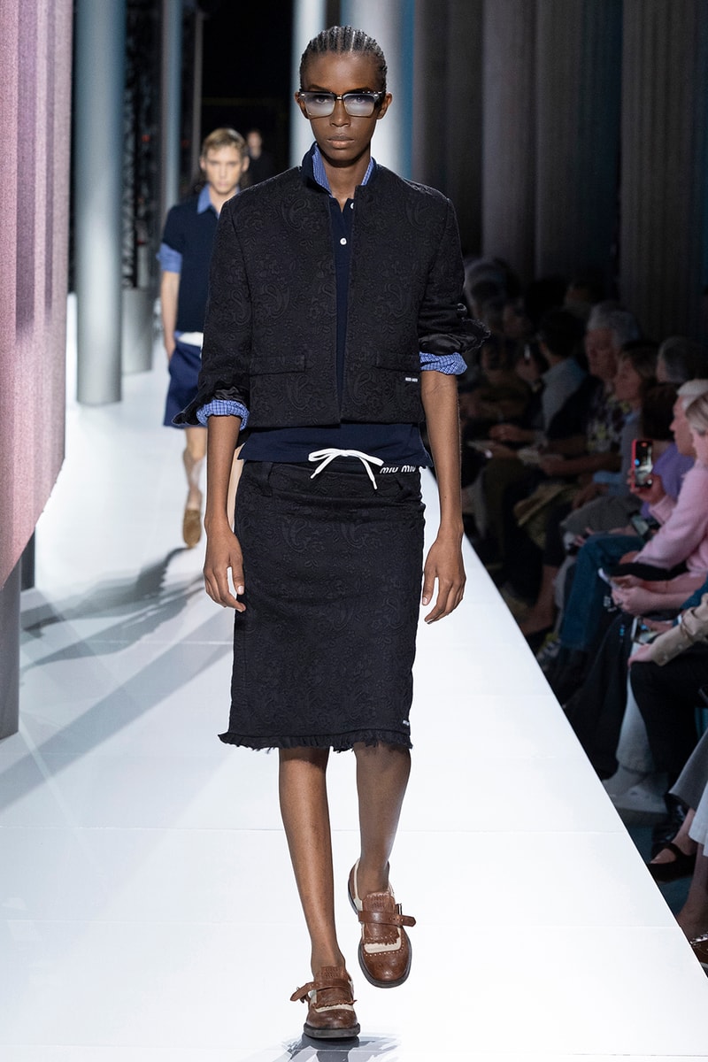 Miuccia Prada 執掌 Miu Miu 2024 春夏時裝大秀正式登場