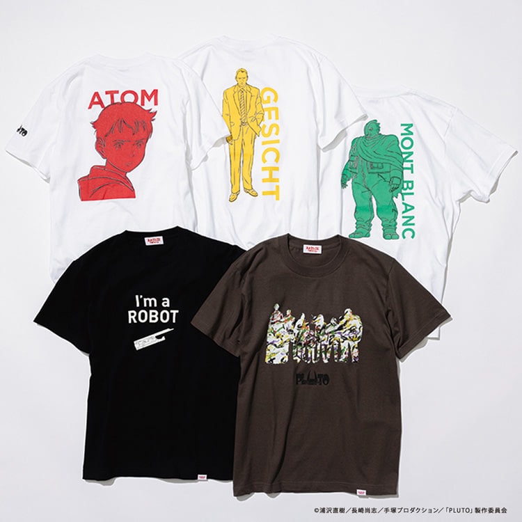 Netflix 改編浦澤直樹經典作品《PLUTO 冥王》攜手 BEAMS 推出最新聯名 T-Shirt