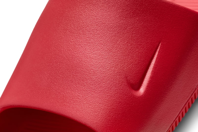 Nike Calm Slide 全紅配色正式登場
