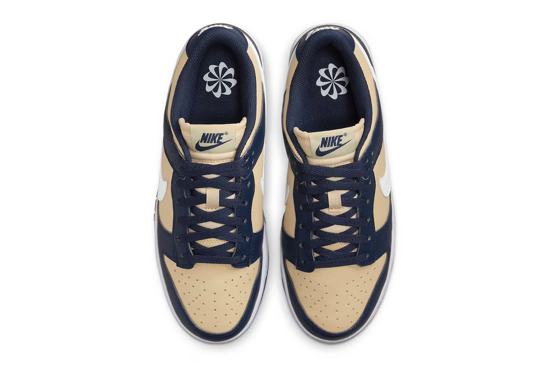 Nike Dunk Low「Midnight Navy/Team Gold」配色推出全新永續材質鞋款
