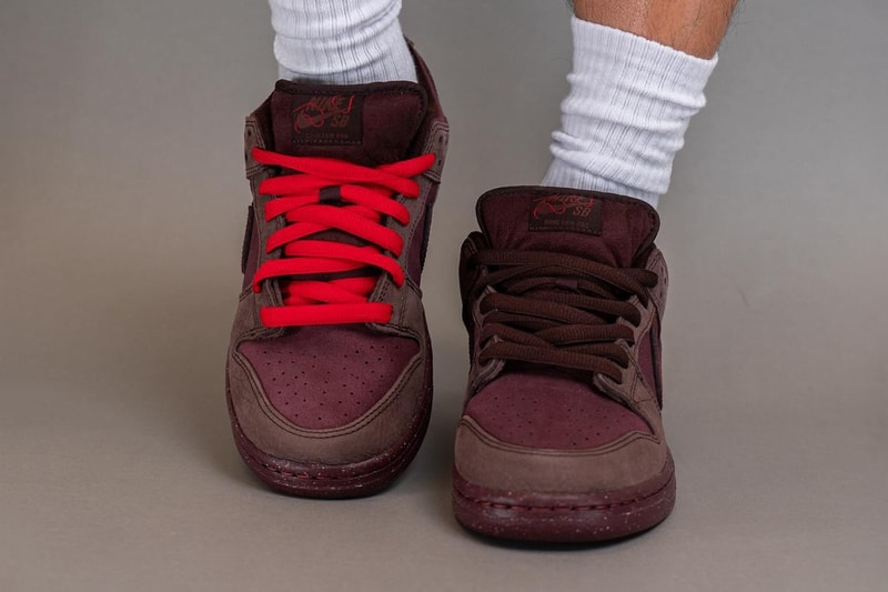 近賞 Nike SB Dunk Low 最新配色「Valentine's Day」上腳圖輯