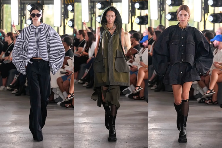 sacai 2024 春夏女裝大秀正式登場