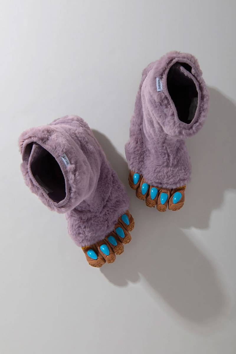 大腳怪？Midorikawa x Suicoke FiveFingers 推出「絨毛」版本