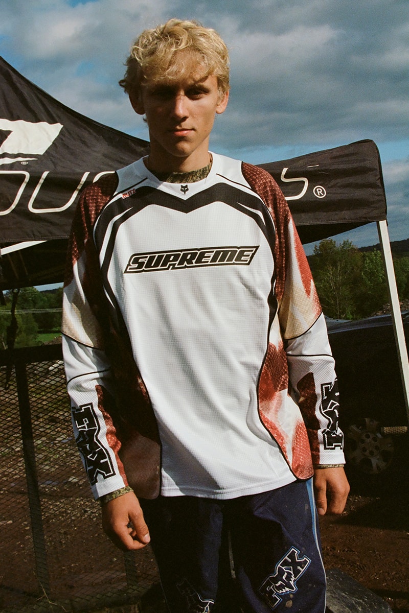 Supreme x Fox Racing 2023 秋季聯名系列發佈