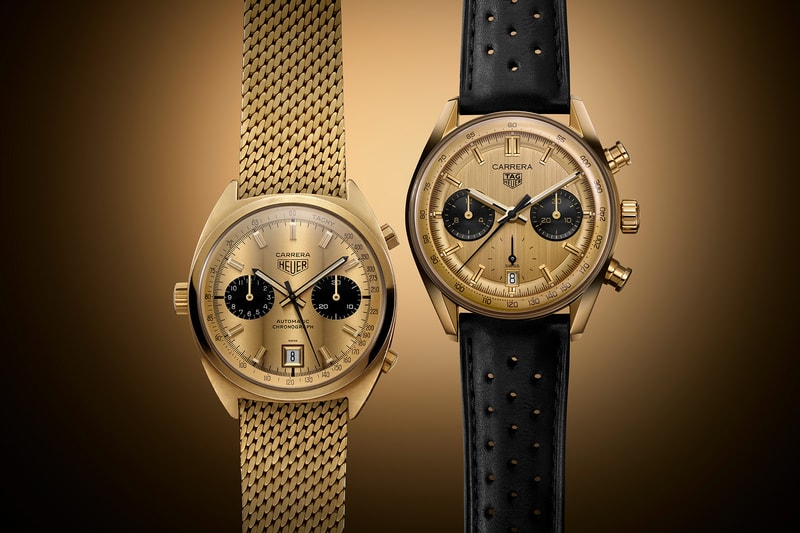 TAG Heuer 正式發表全新 18K 黃金 Carrera Chronograph 錶款