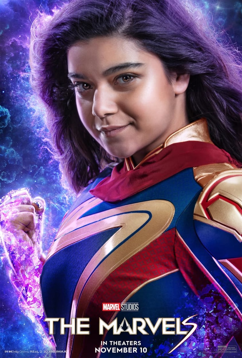 Marvel 最新大作《The Marvels 驚奇隊長 2》多名角色海報正式公開