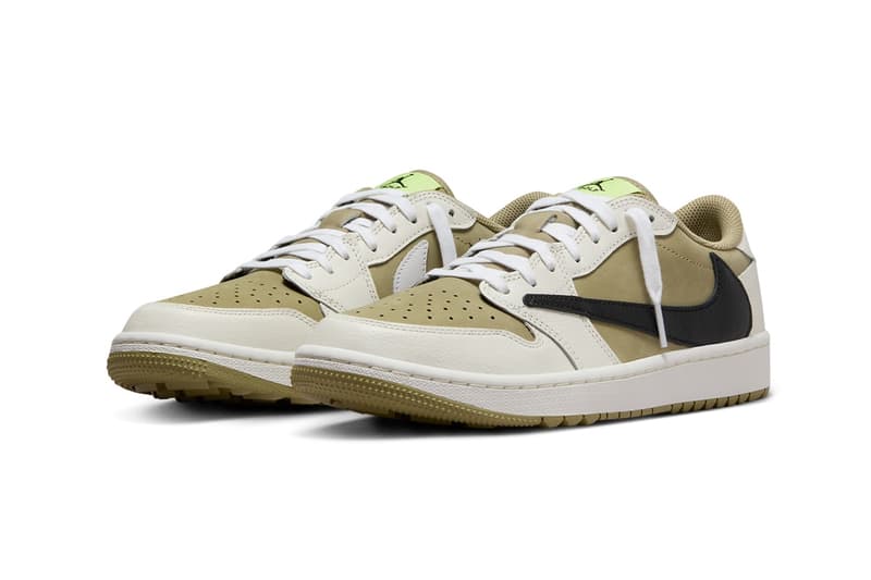 Travis Scott x Air Jordan 1 Low Golf 最新聯名鞋款線上發售情報正式公開