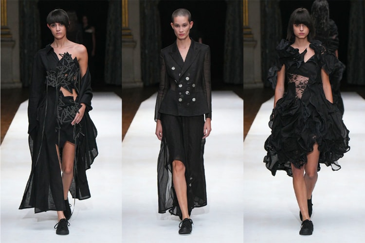 Yohji Yamamoto 正式發佈 2024 春夏女裝系列大秀