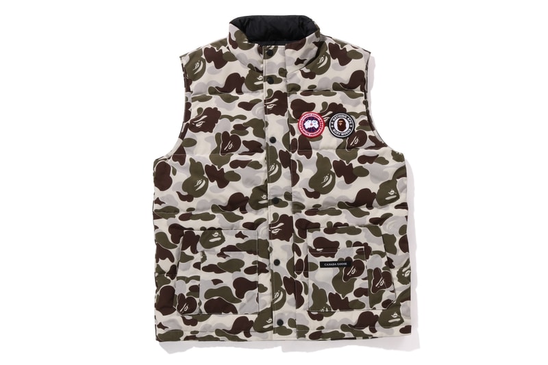 A BATHING APE® 攜手 CANADA GOOSE 打造全新 2023 秋冬聯名系列