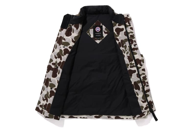 A BATHING APE® 攜手 CANADA GOOSE 打造全新 2023 秋冬聯名系列