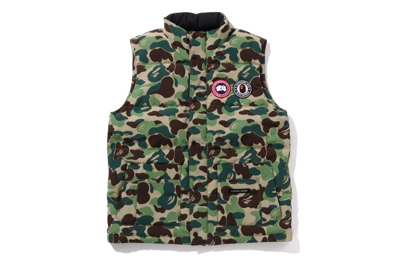 A BATHING APE® 攜手 CANADA GOOSE 打造全新 2023 秋冬聯名系列