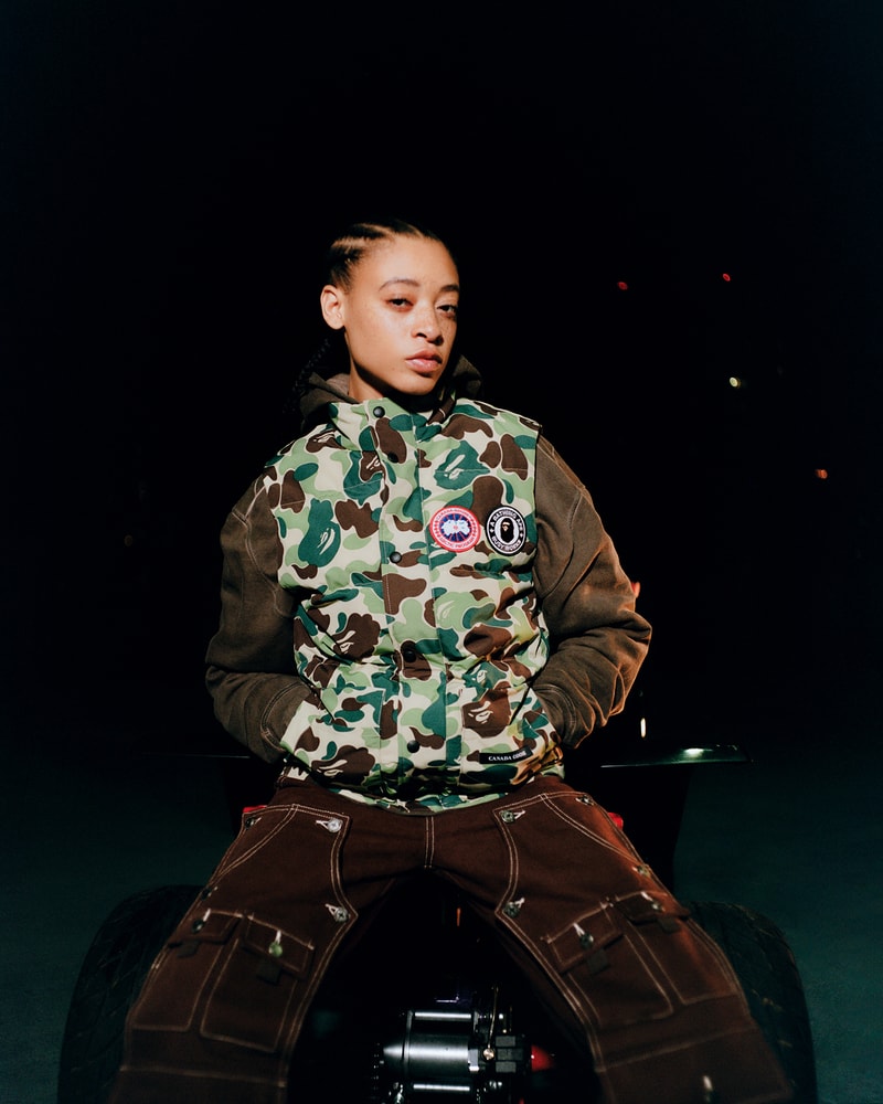 A BATHING APE® 攜手 CANADA GOOSE 打造全新 2023 秋冬聯名系列