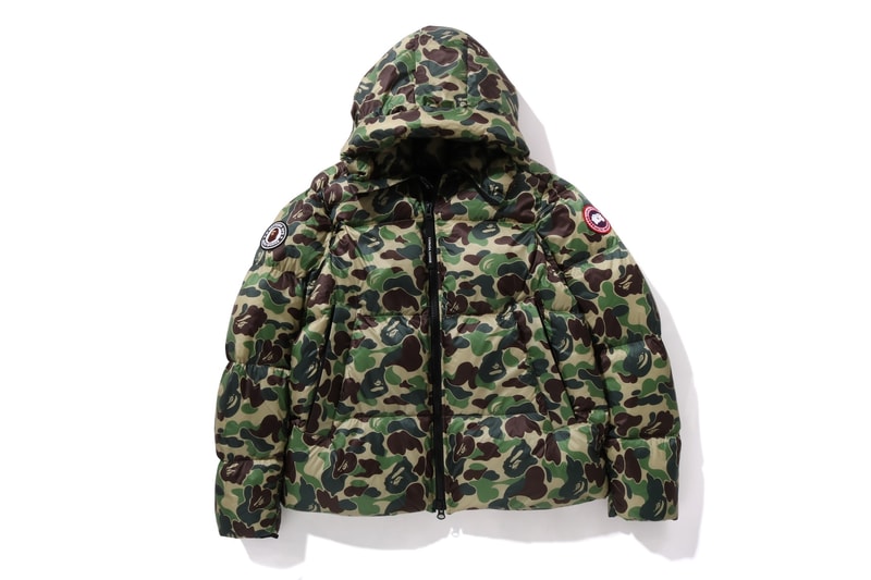A BATHING APE® 攜手 CANADA GOOSE 打造全新 2023 秋冬聯名系列