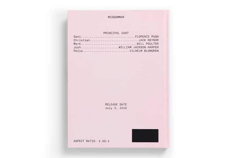 A24 正式推出驚悚電影《Midsommar》全新周邊商品