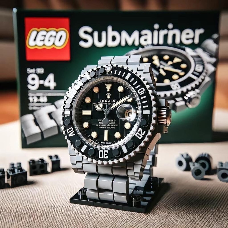 如果 Rolex、Audemars Piguet 等錶廠與 LEGO 展開合作？