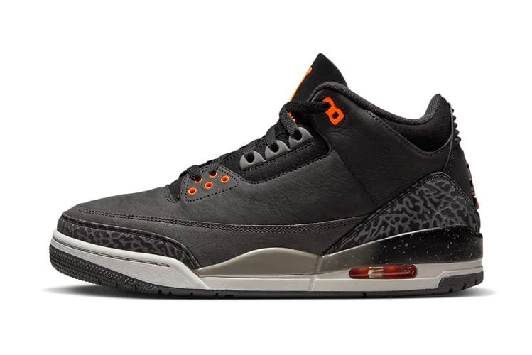 近賞 Air Jordan 3「Fear」復刻版本官方圖輯