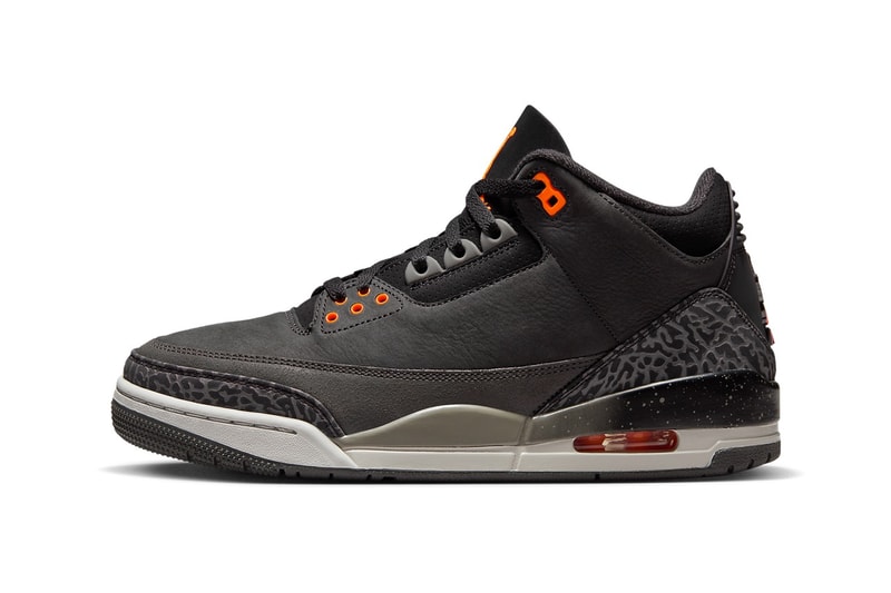 近賞 Air Jordan 3「Fear」復刻版本官方圖輯