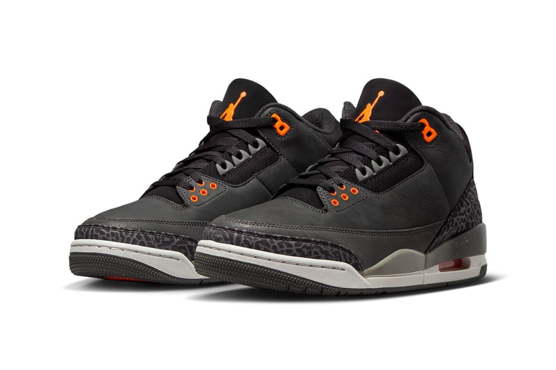 近賞 Air Jordan 3「Fear」復刻版本官方圖輯