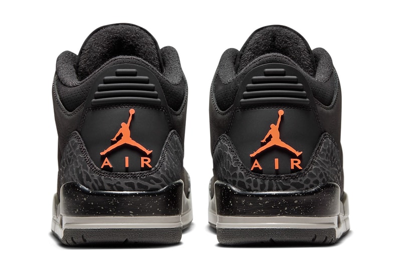 近賞 Air Jordan 3「Fear」復刻版本官方圖輯