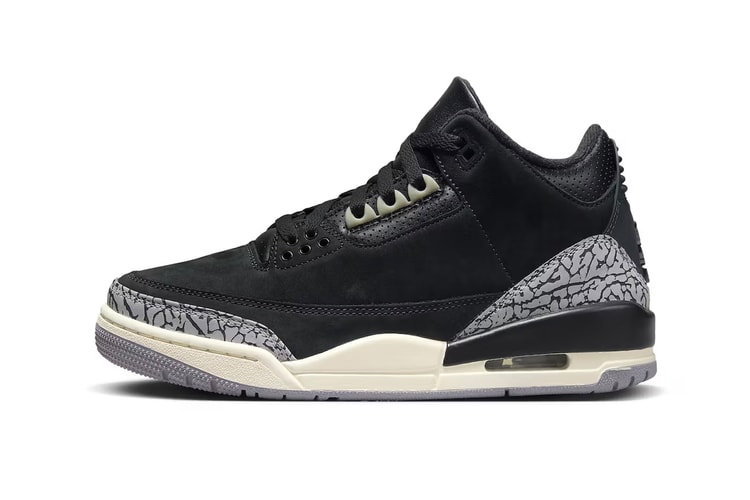 Air Jordan 3 全新配色「Off Noir」官方圖輯、發售情報正式公開
