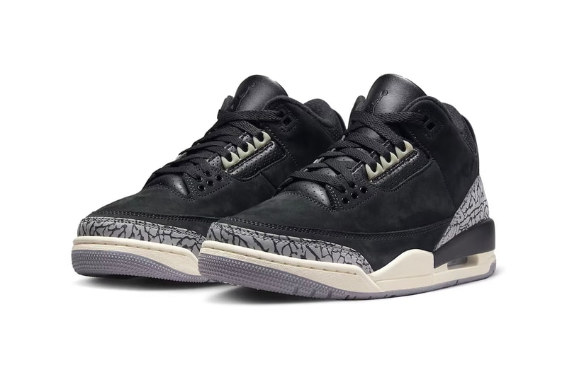 Air Jordan 3 全新配色「Off Noir」官方圖輯、發售情報正式公開