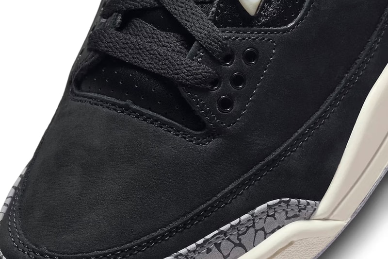 Air Jordan 3 全新配色「Off Noir」官方圖輯、發售情報正式公開