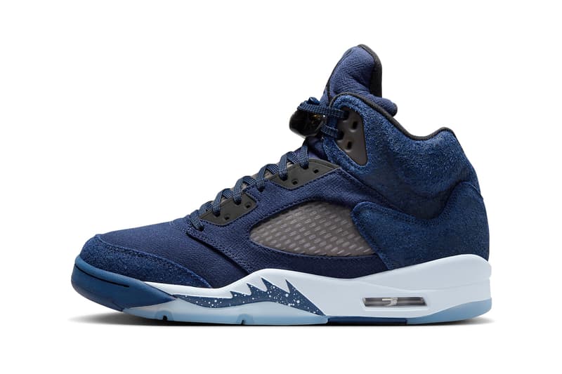 Air Jordan 5 最新配色「Midnight Navy」官方圖輯、發售情報正式公開