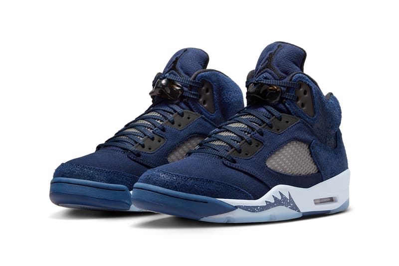 Air Jordan 5 最新配色「Midnight Navy」官方圖輯、發售情報正式公開