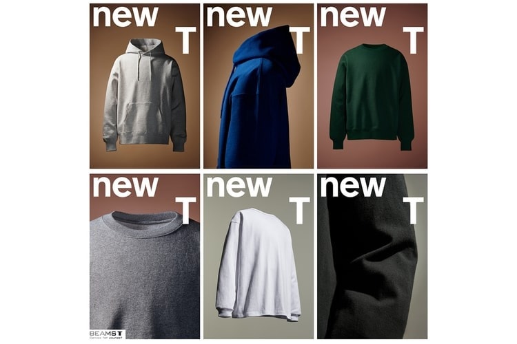 BEAMS T 推出全新素面服飾單品