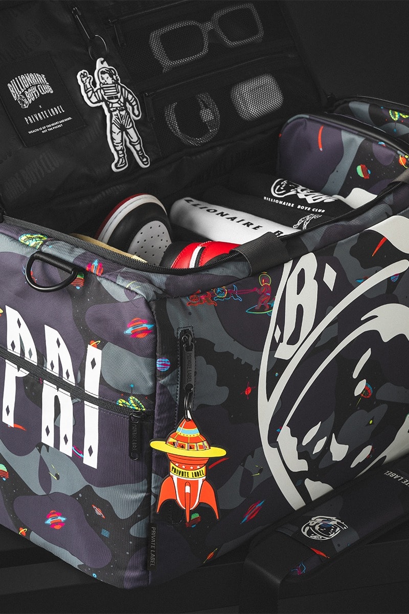Billionaire Boys Club 攜手 Private Label NYC 打造聯乘限量行李袋