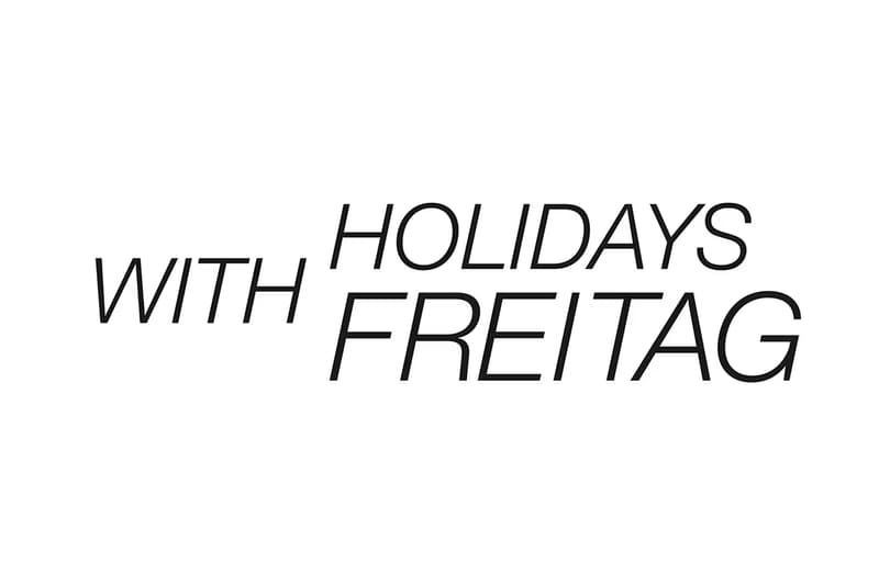 COMME des GARÇONS 攜手 FREITAG 打造全新聯名系列「Holidays with FREITAG」