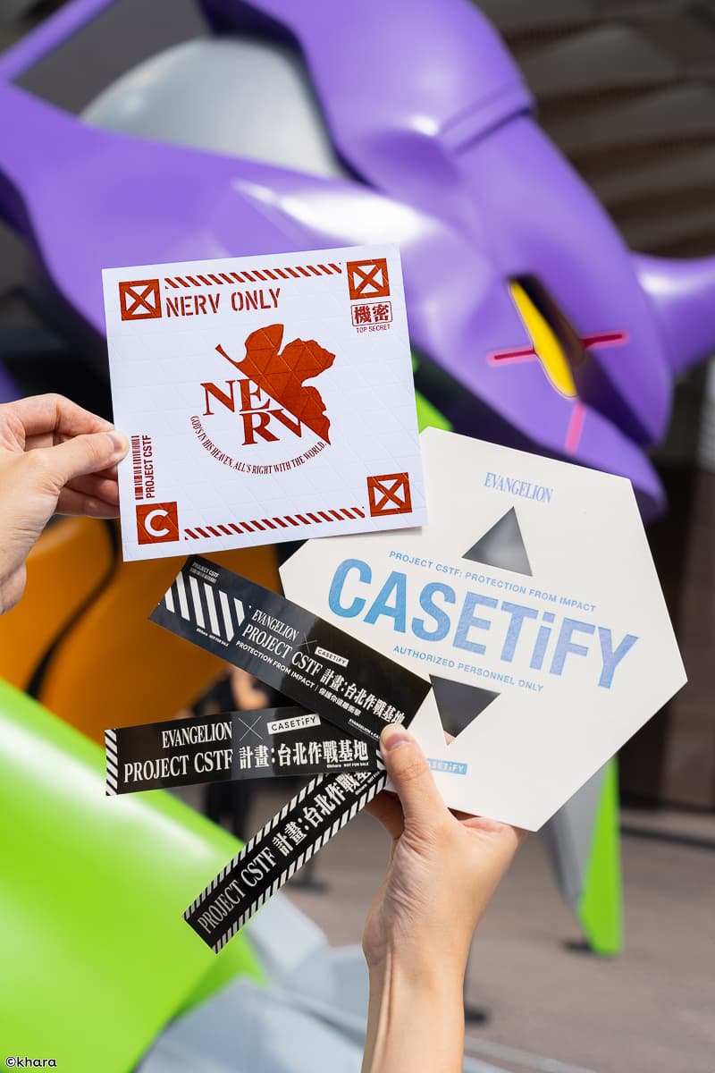 CASETiFY 攜手《新世紀福音戰士》打造 4 公尺高巨型「試驗初號機」正式登陸台北