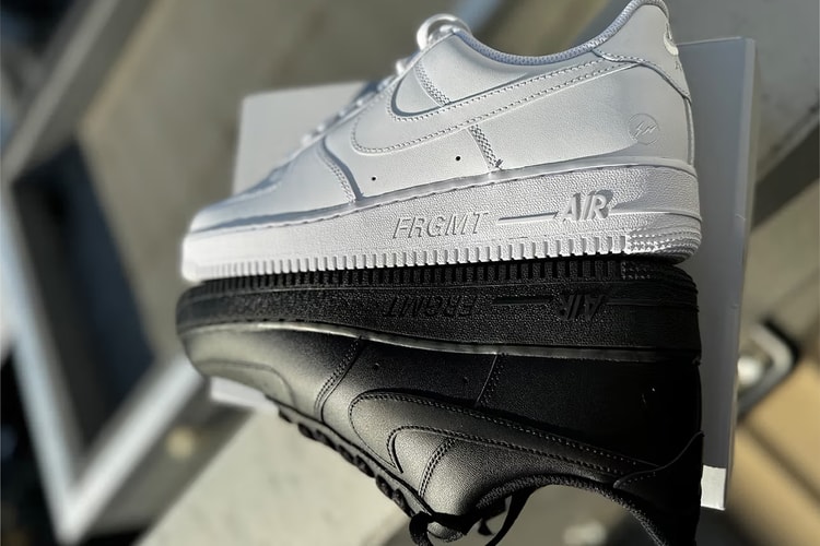 fragment design x Nike Air Force 1 Low 最新聯名系列突襲展開發售