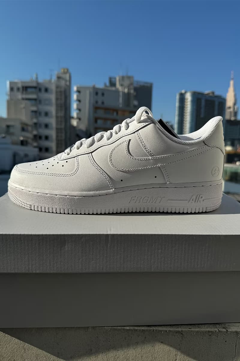 fragment design x Nike Air Force 1 Low 最新聯名系列突襲展開發售