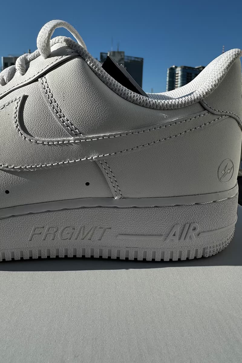 fragment design x Nike Air Force 1 Low 最新聯名系列突襲展開發售