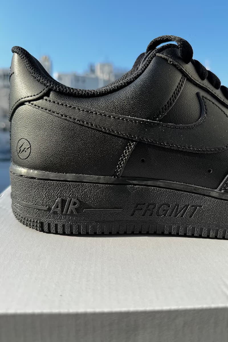 fragment design x Nike Air Force 1 Low 最新聯名系列突襲展開發售