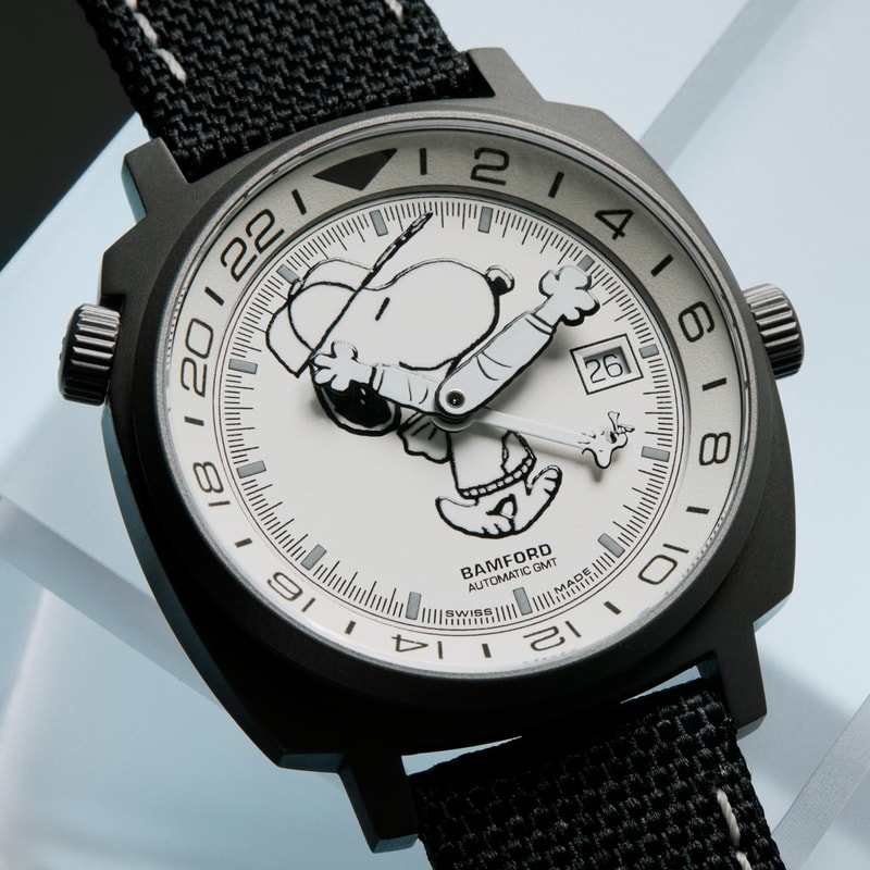 Hypebeast 與 Bamford London 聯名推出史努比 GMT 限量版腕表